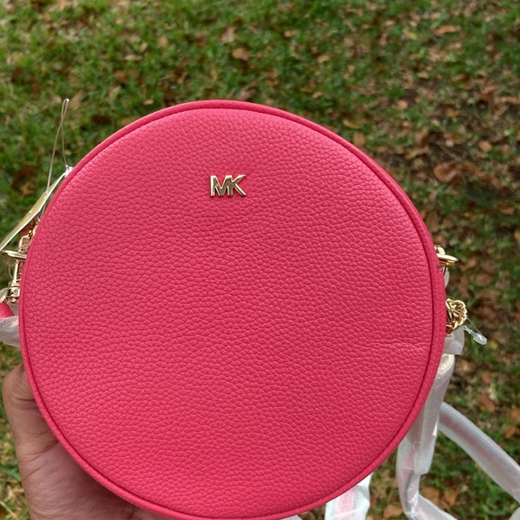 Michael Kors Canteen Leather Bag - Rose Pink - Picture 7 of 7